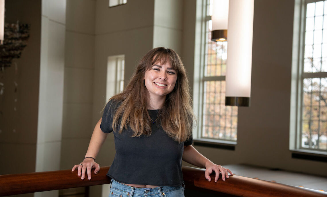 "As a STEM major, I've realized the importance of accessibility to information and resources, and I'm passionate about wellness and science communication," said Caroline Tippett '21.