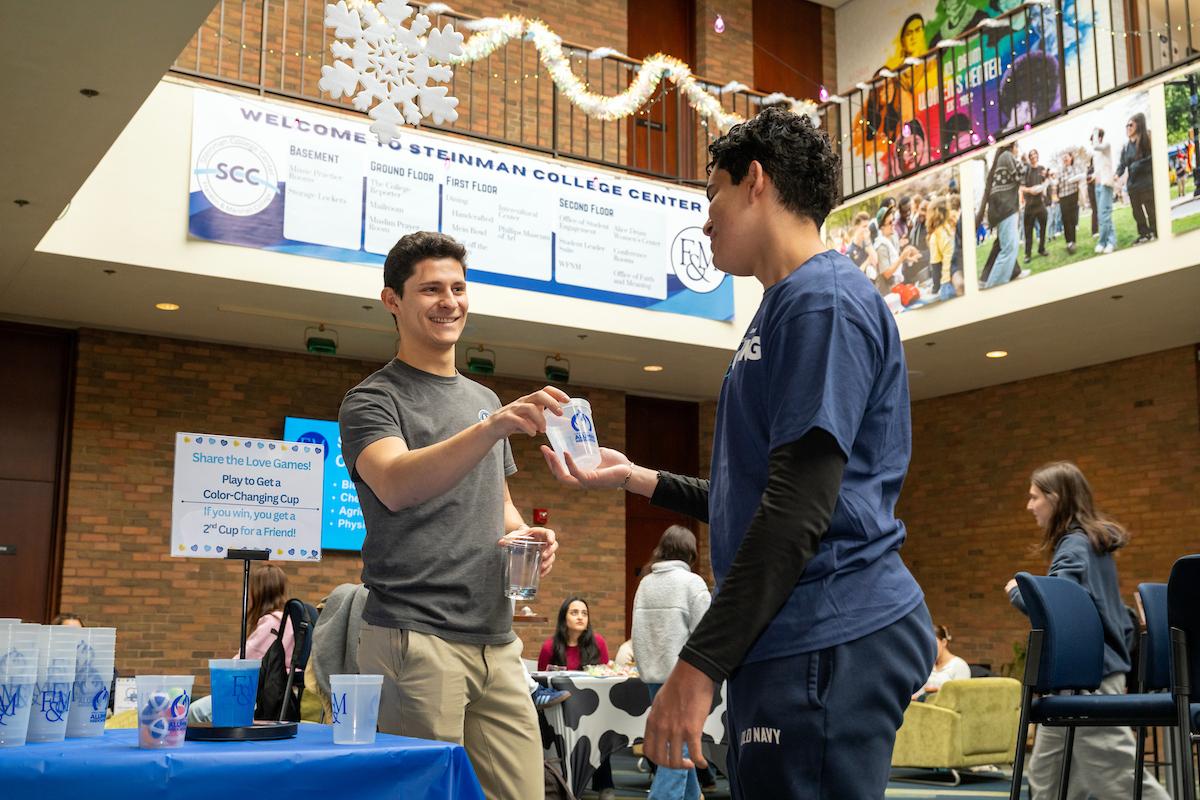 In his role, Gentou Arbizu supports College Advancement in fundraising efforts, particularly student-centered campaigns.