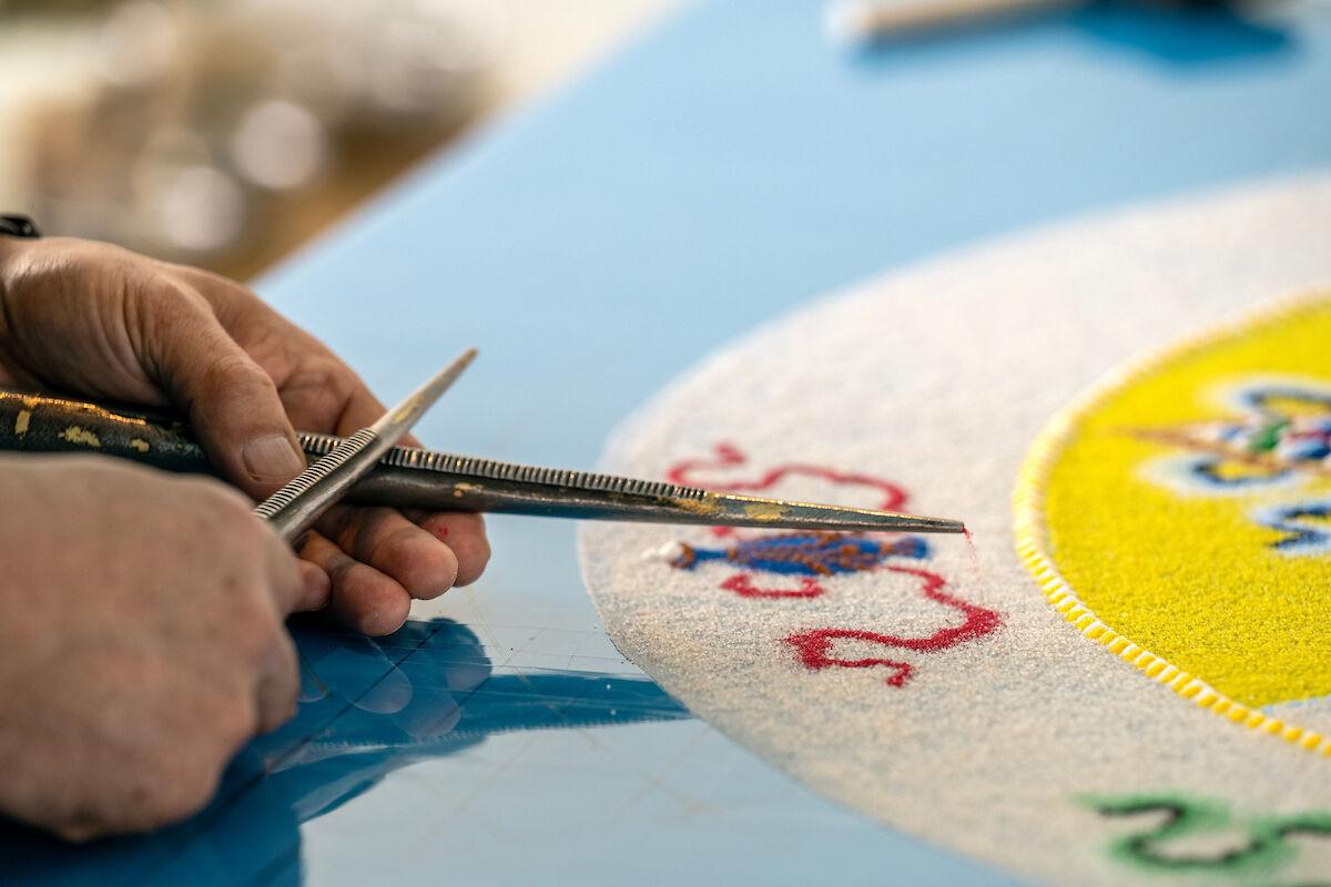 Tibetan Sand Mandala Creation