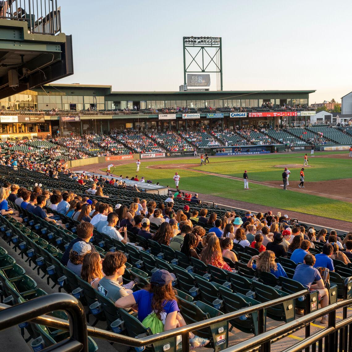 The Lancaster Barnstormers play at Clipper Magazine Stadium, a 10-minute walk from campus.