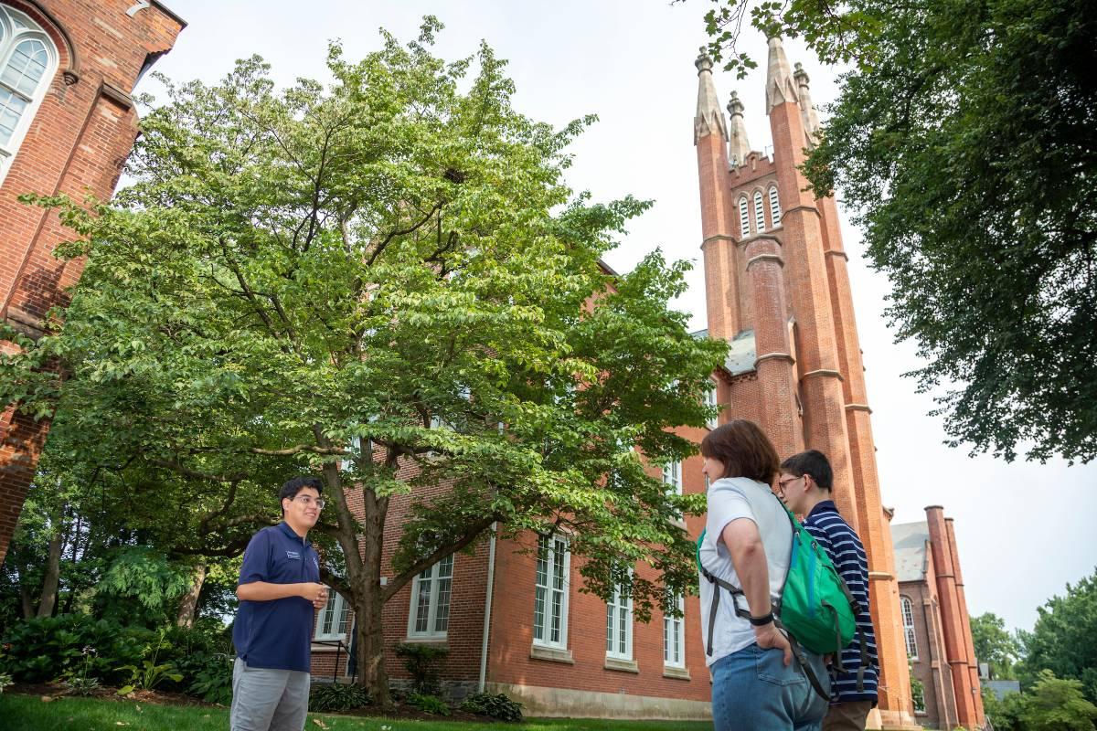 Admission tour