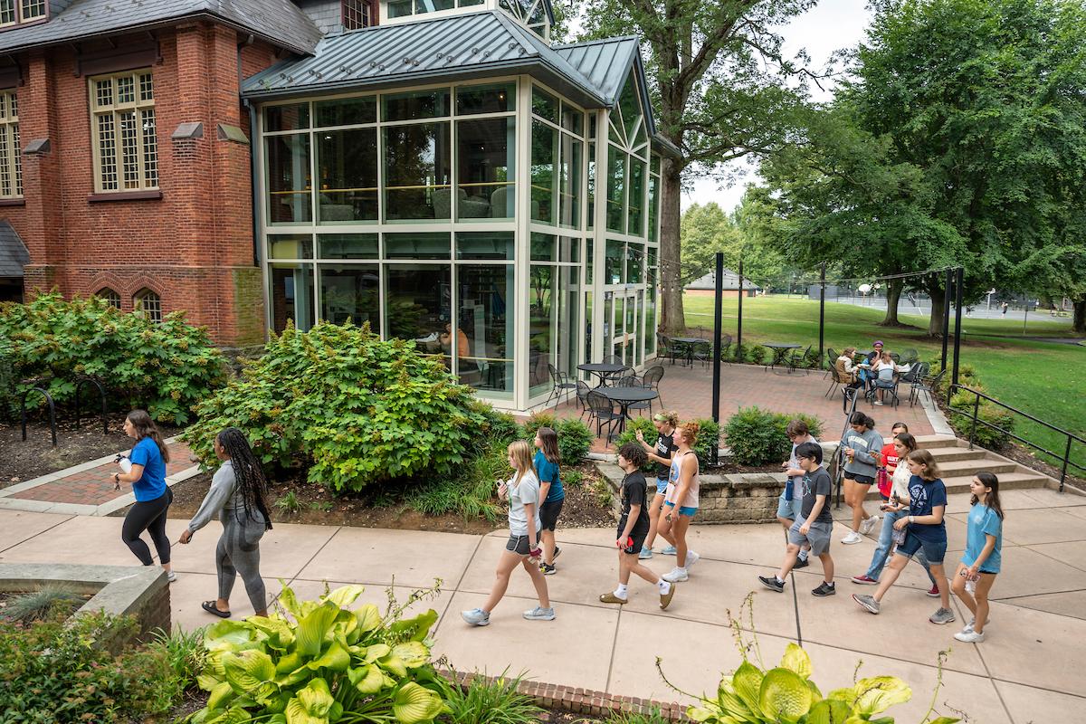 Campus tour
