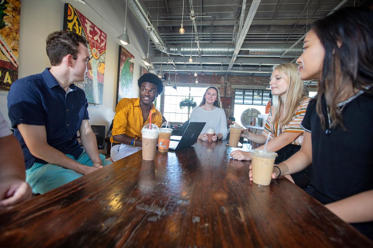 Students at Mean Cup