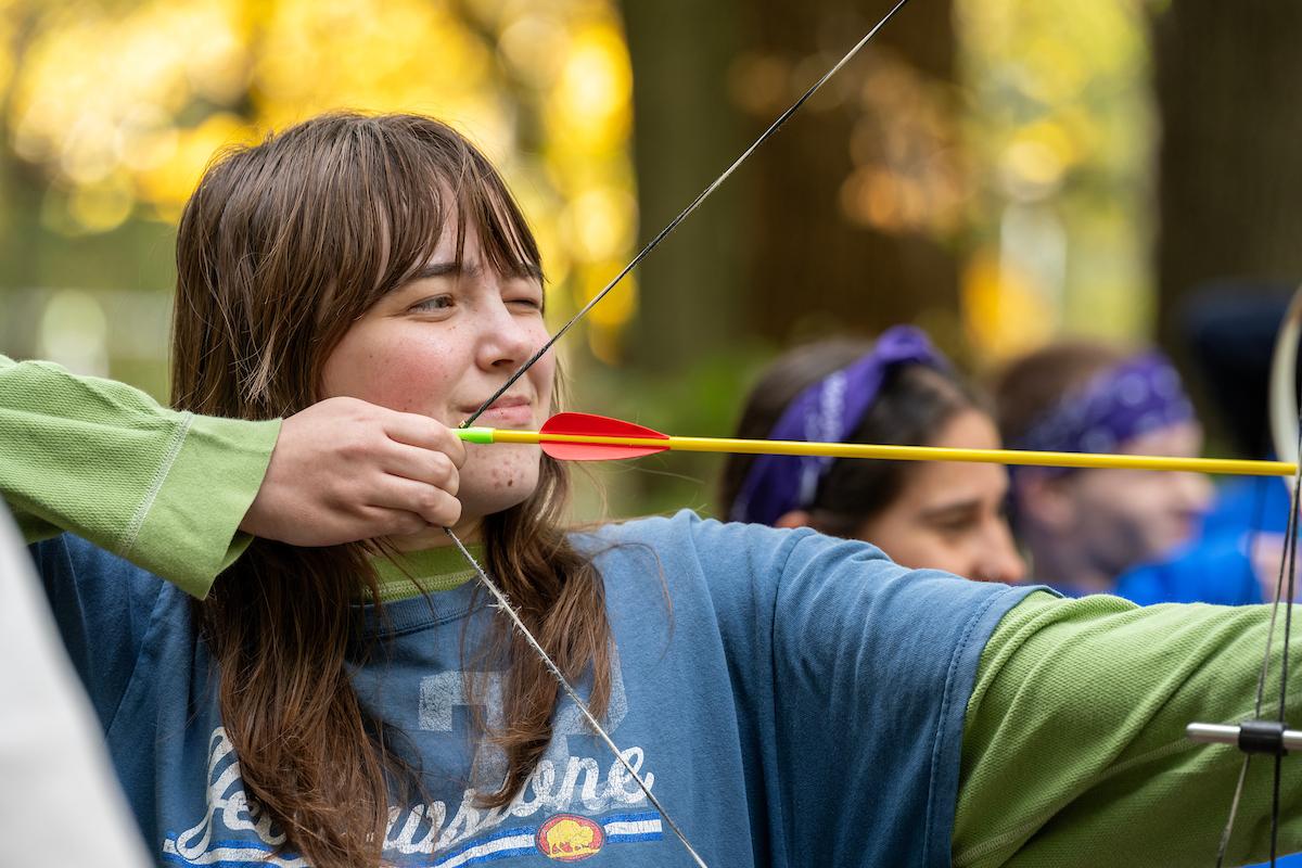 Sophomore Sojourn archery