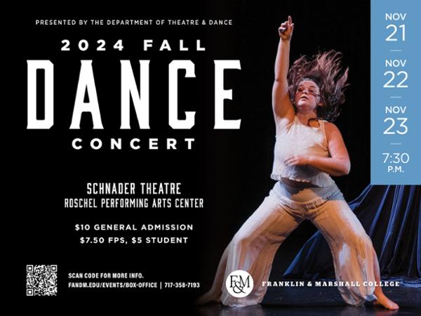 Fall 2024 Dance Concert Poster