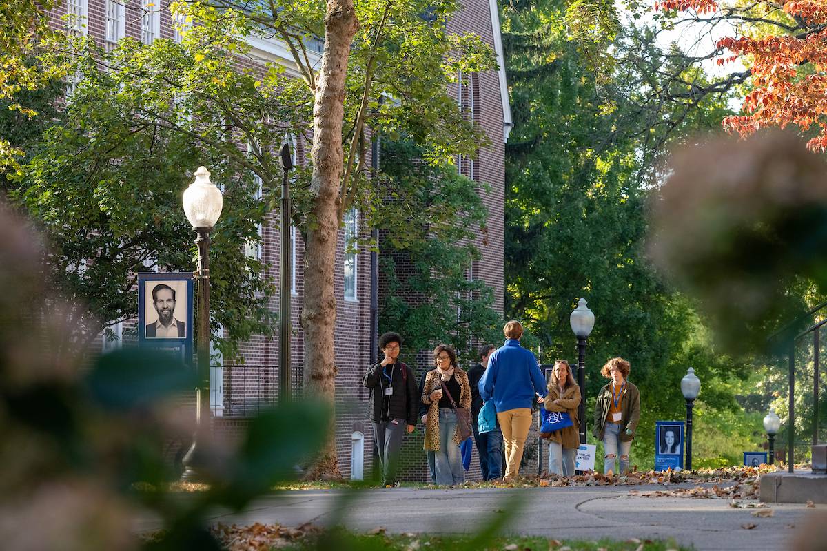 Jake Lamb '25 F&M tour guide