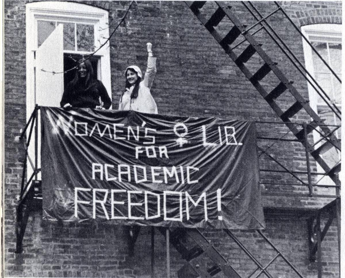 Academic freedom protest, 1970