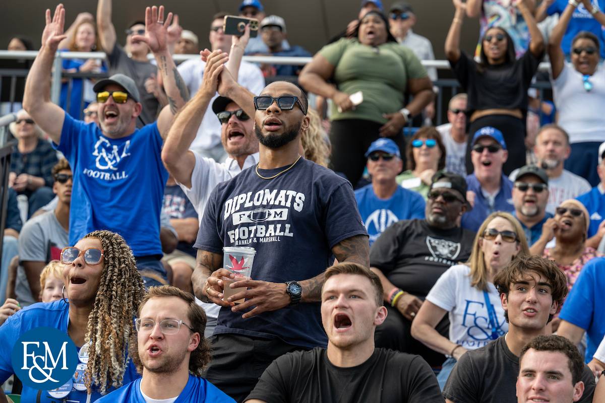 F&M football fans