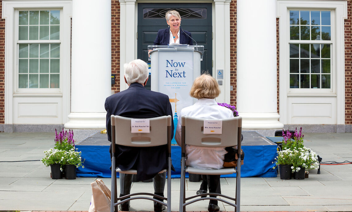 President Barbara Altmann says F&M's five College Houses "have truly embodied the core principles of the liberal arts tradition and the residential model of education.”