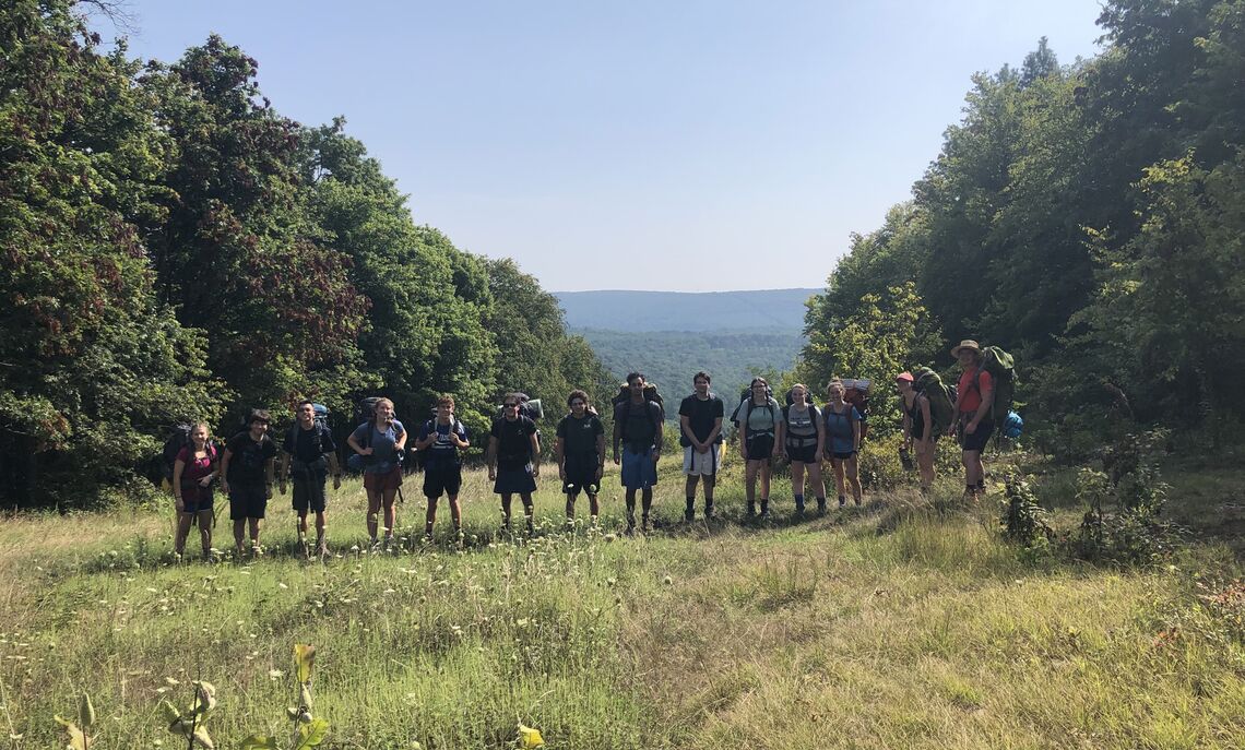 First-Year Outdoor Orientation Trip