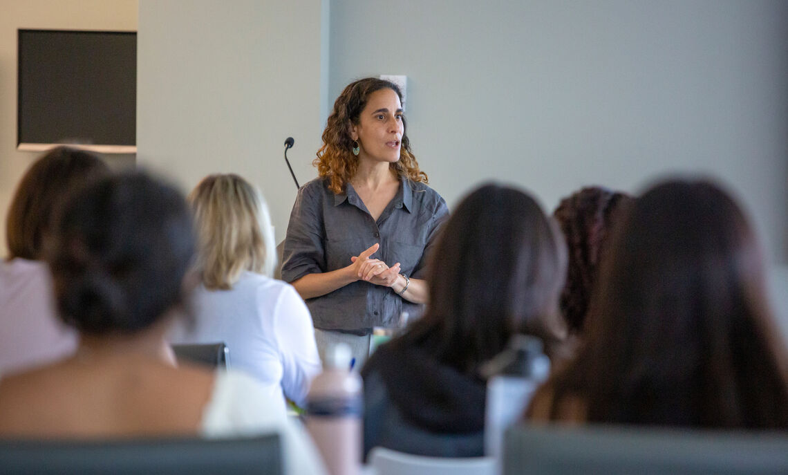 Students recently partnered with The Center for Health Care Innovation at Lancaster General Health (LGH), pitching wellness initiatives to a panel of Lancaster community leaders and experts to receive candid and supportive feedback.