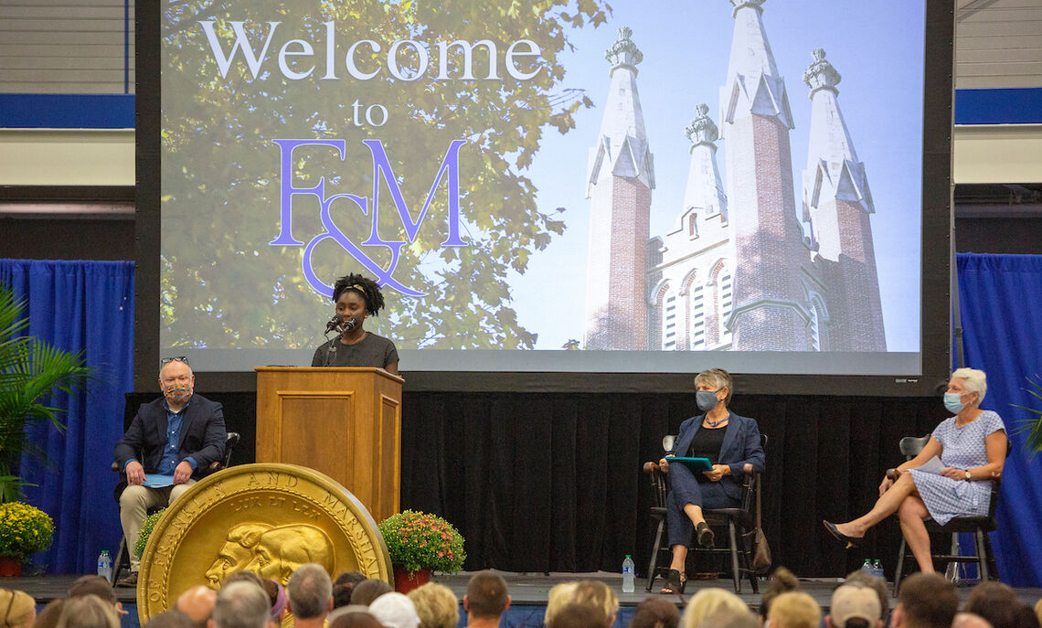 President's welcome, Class of 2025