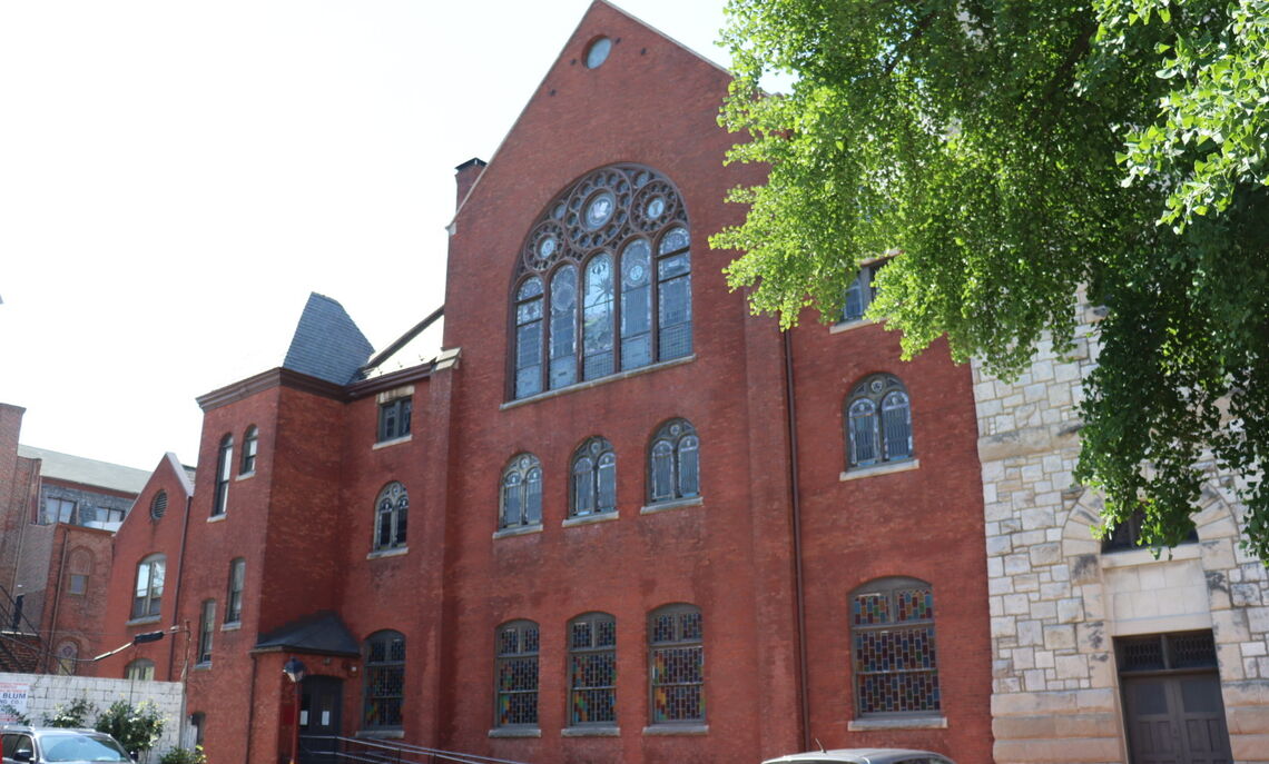 The students mapped Mother Bethel, the oldest African Methodist Episcopal Church in the country, as one of the spiritual centers, this one used by African Americans of "The Great Migration" (1916-1970) from the Jim Crow South..