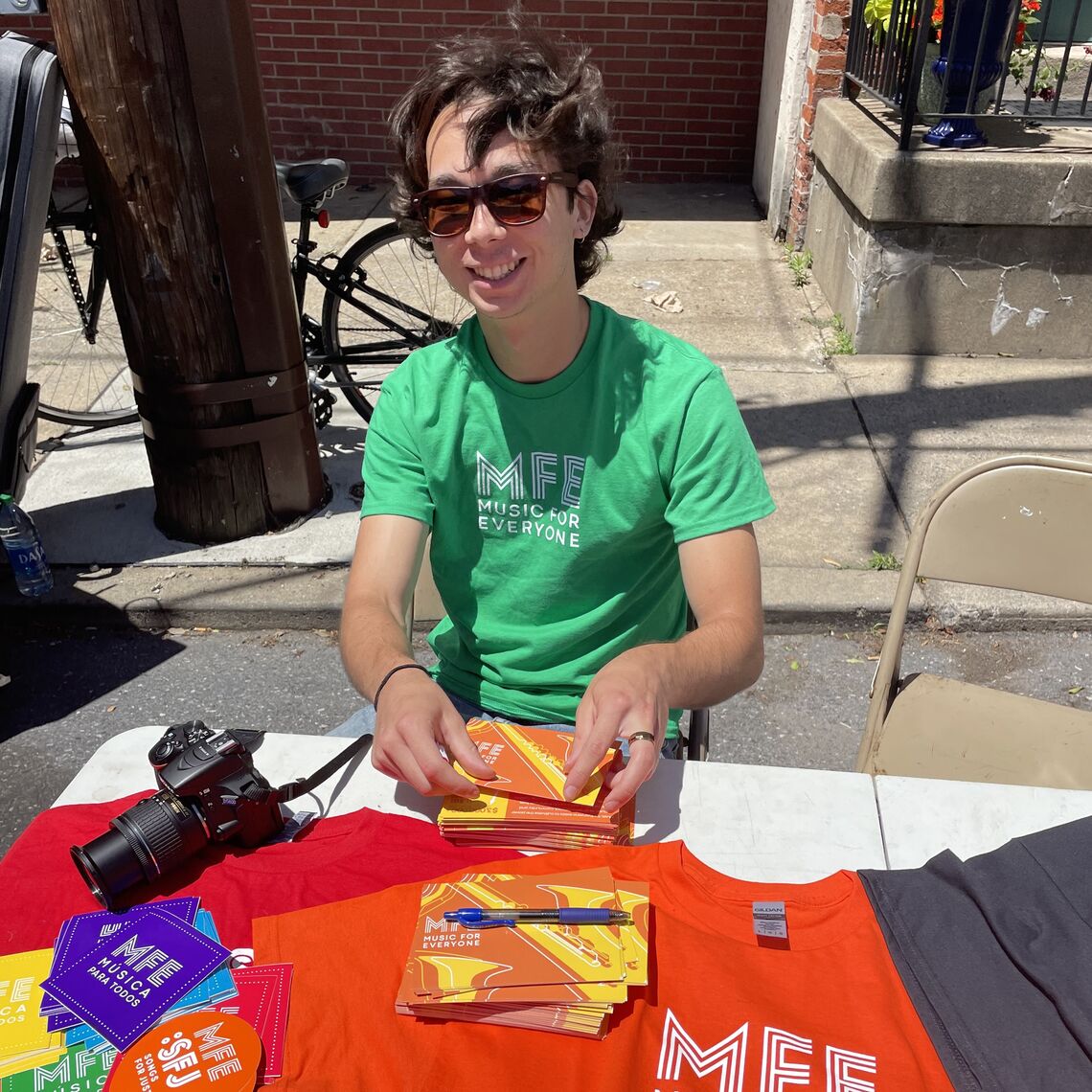 Reece Chang '24 is spending his summer working with Lancaster nonprofit Music for Everyone (MFE).