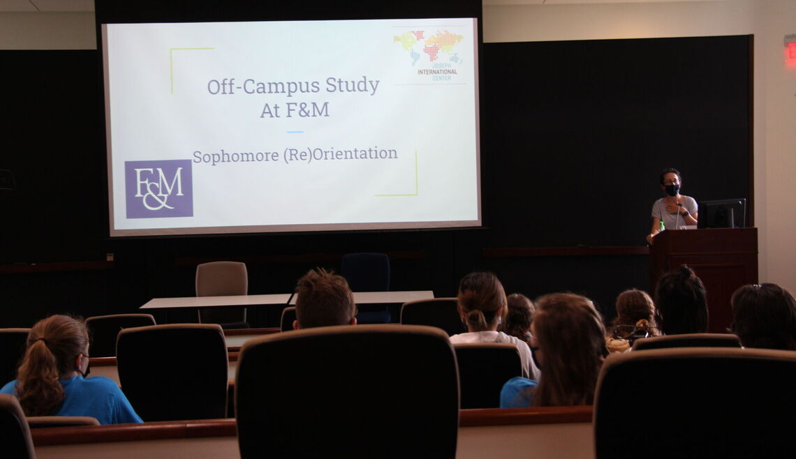 Sessions during Sophomore (Re)Orientation