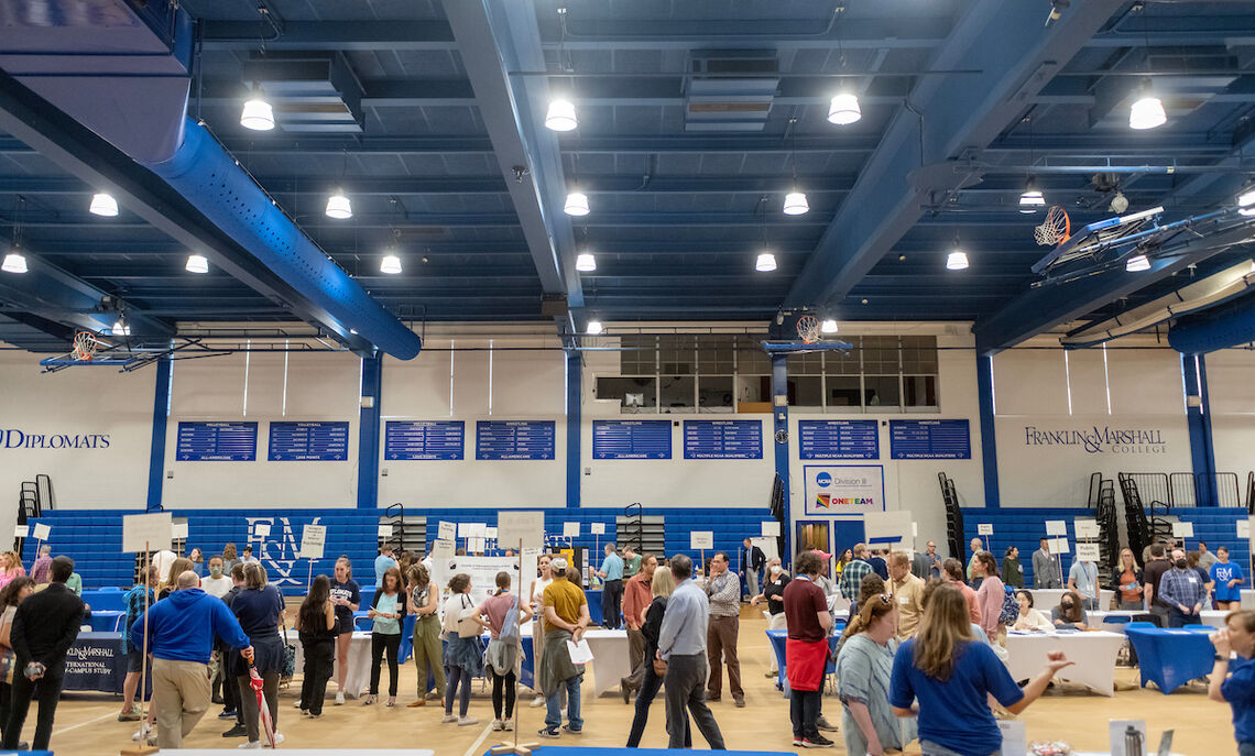 Admitted Student Weekend gave prospective members of the Class of 2027 â€“ along with their families â€“ a glimpse of life at F&M.