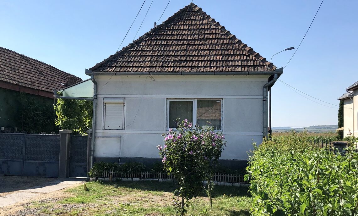 The childhood home of F&M Senior Griffin Sneaths grandmother in Petelea, Rumania.