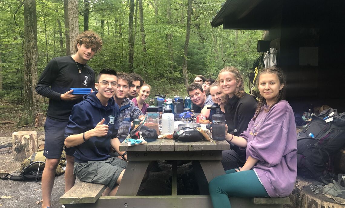 First-Year Outdoor Orientation Trip