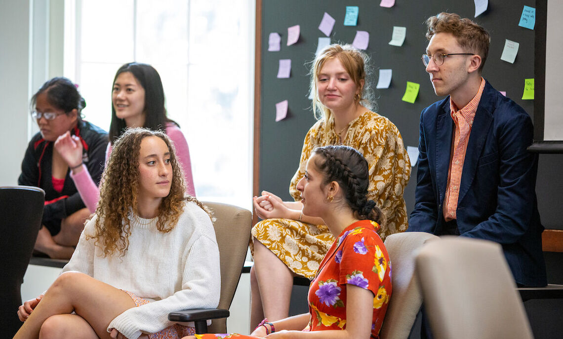 Food for Thought: A mentorship program designed around food and sustainability connects  students at neighboring McCaskey High School to F&M, providing an opportunity to learn about how food impacts social and environmental sustainability.