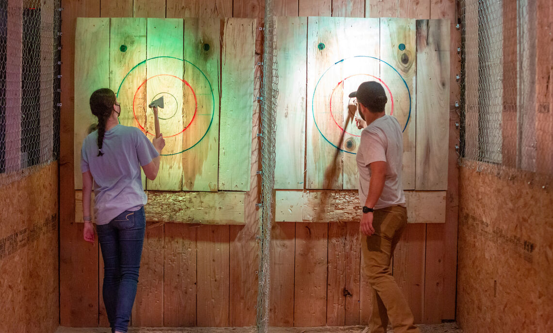 ax throwing 4 - Meduseld Meadery