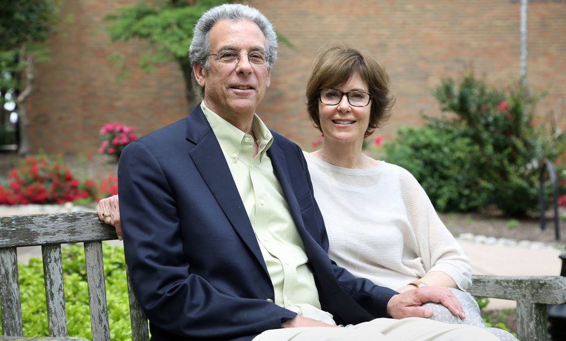Tony Kreisel ’66 and his wife, Dr. Kimberly Faris.