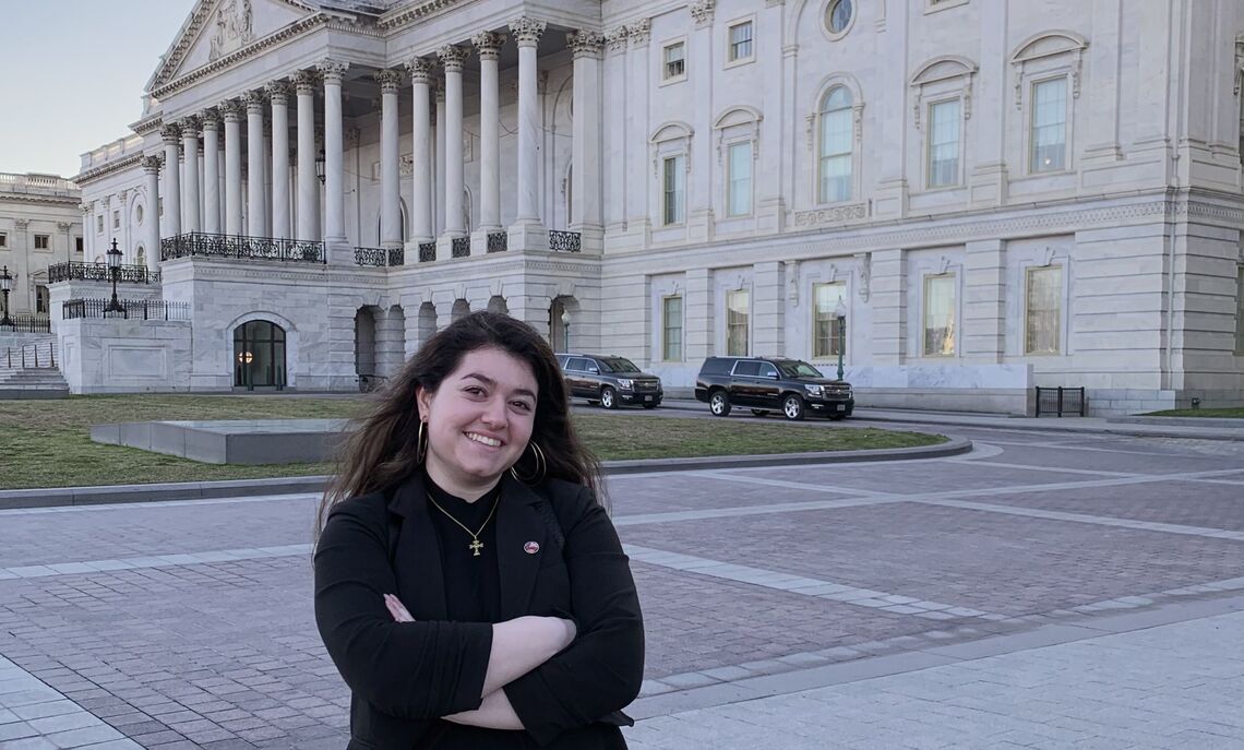 "I wanted a small, liberal arts college known for its strong academics. Since a young age, I've always expressed an interest in law and social justice. My plan is to practice law in the hopes of becoming a judge one day," said junior Soseh Yepoyan, who is double majoring in government and public policy with a minor in Spanish.