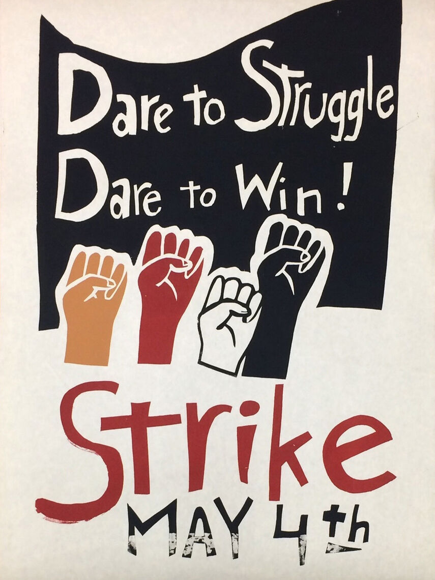 On May 4, 1970, students across the United States protested President Nixon's bombing of Cambodia. Kent State was the most infamous of these protests.