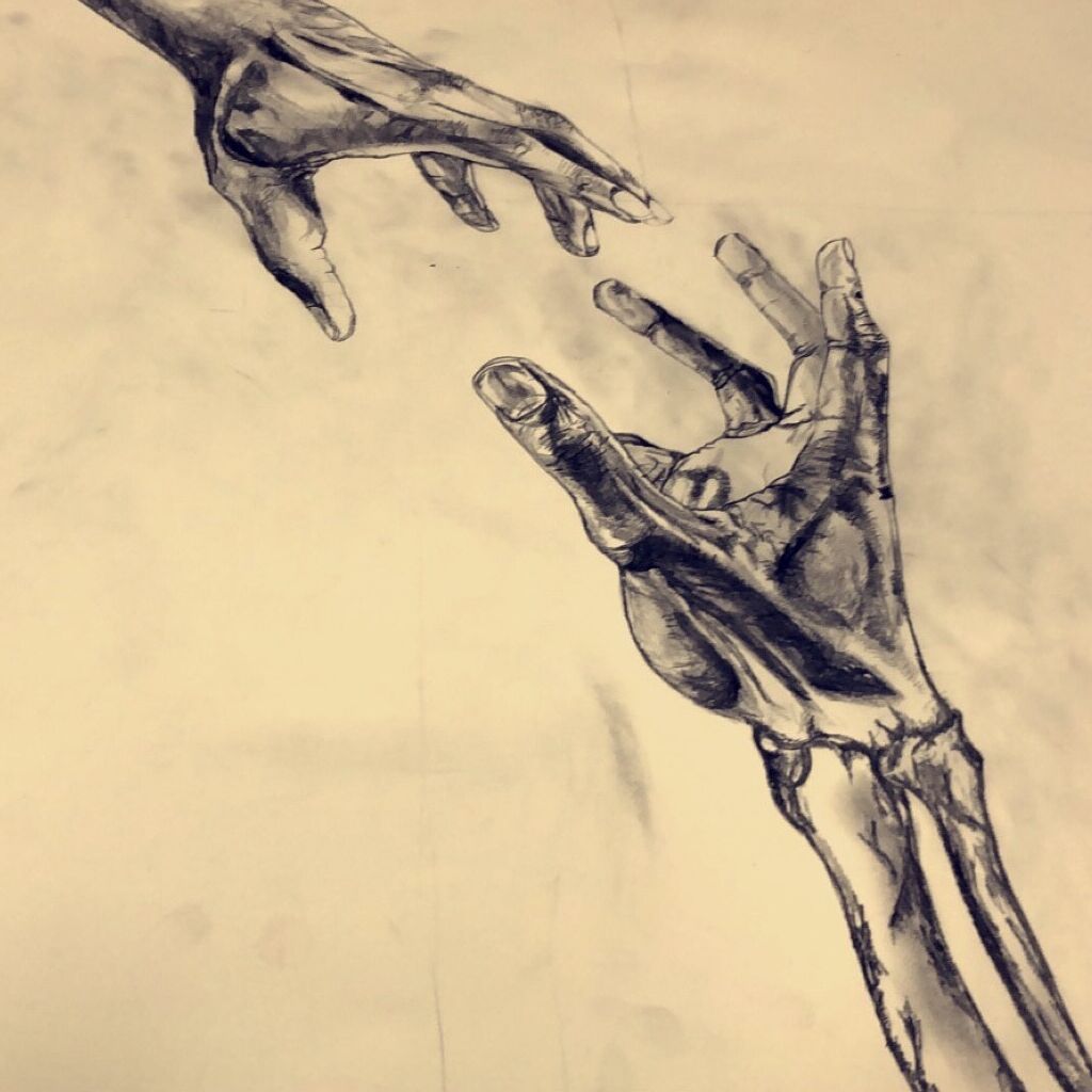Charcoal illustrations by Jevelson Jean '21
