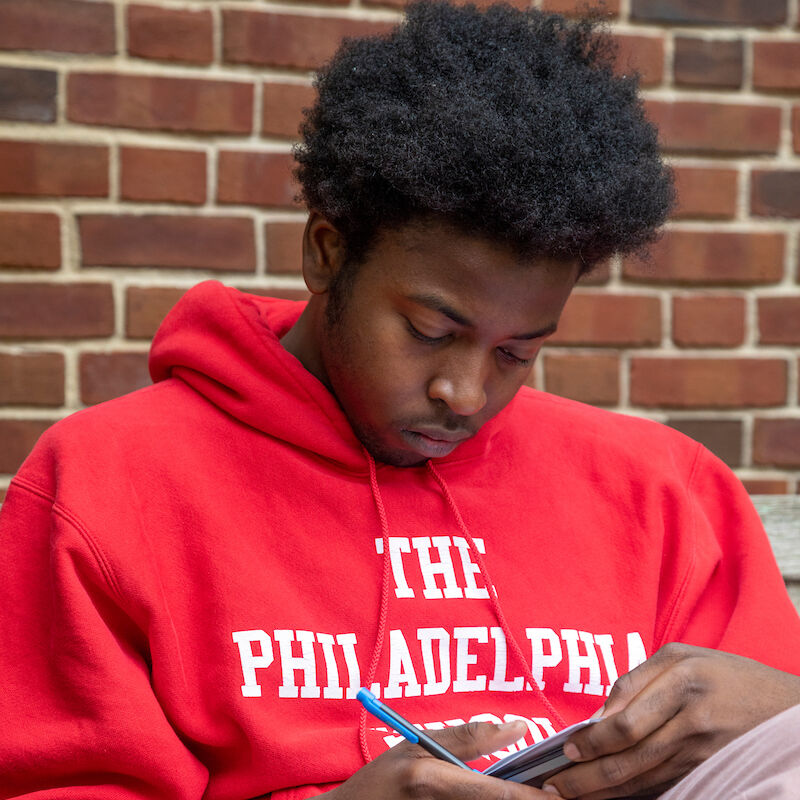 Senior Maceo Whatley's research draws on methods and literature from moral psychology, philosophy and cognitive science.