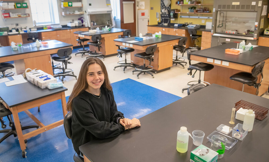 Sara Beqiraj '25 is this year's selected Rouse Scholar. Her intended major is biochemistry and molecular biology (pre-medicine track), with a minor in Spanish.